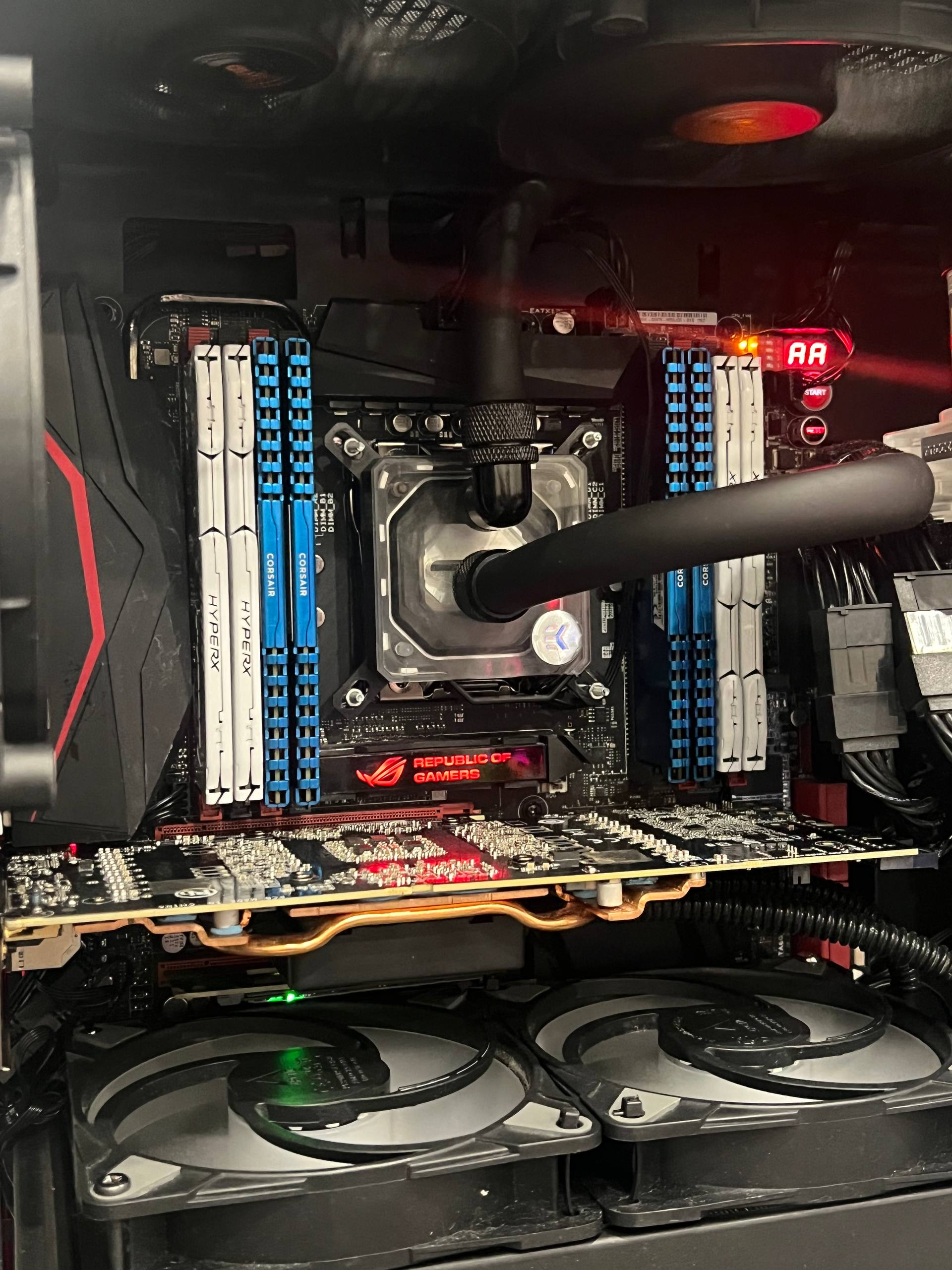 asus x99 + 1660v3 + 32gb - фото 2